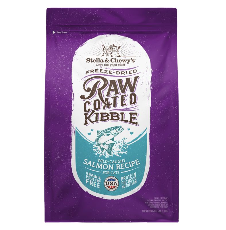 Stella &amp; Chewy's Cat Raw Coated Salmon