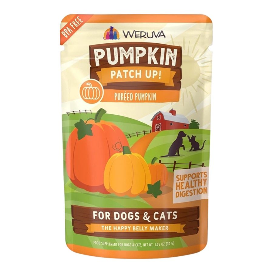 Weruva Dog &amp; Cat Pumpkin Patch Pouch, Size: 2.8oz