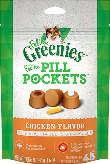 Greenies Dog Pill Pockets Capsule Chicken, Size: 1.6oz