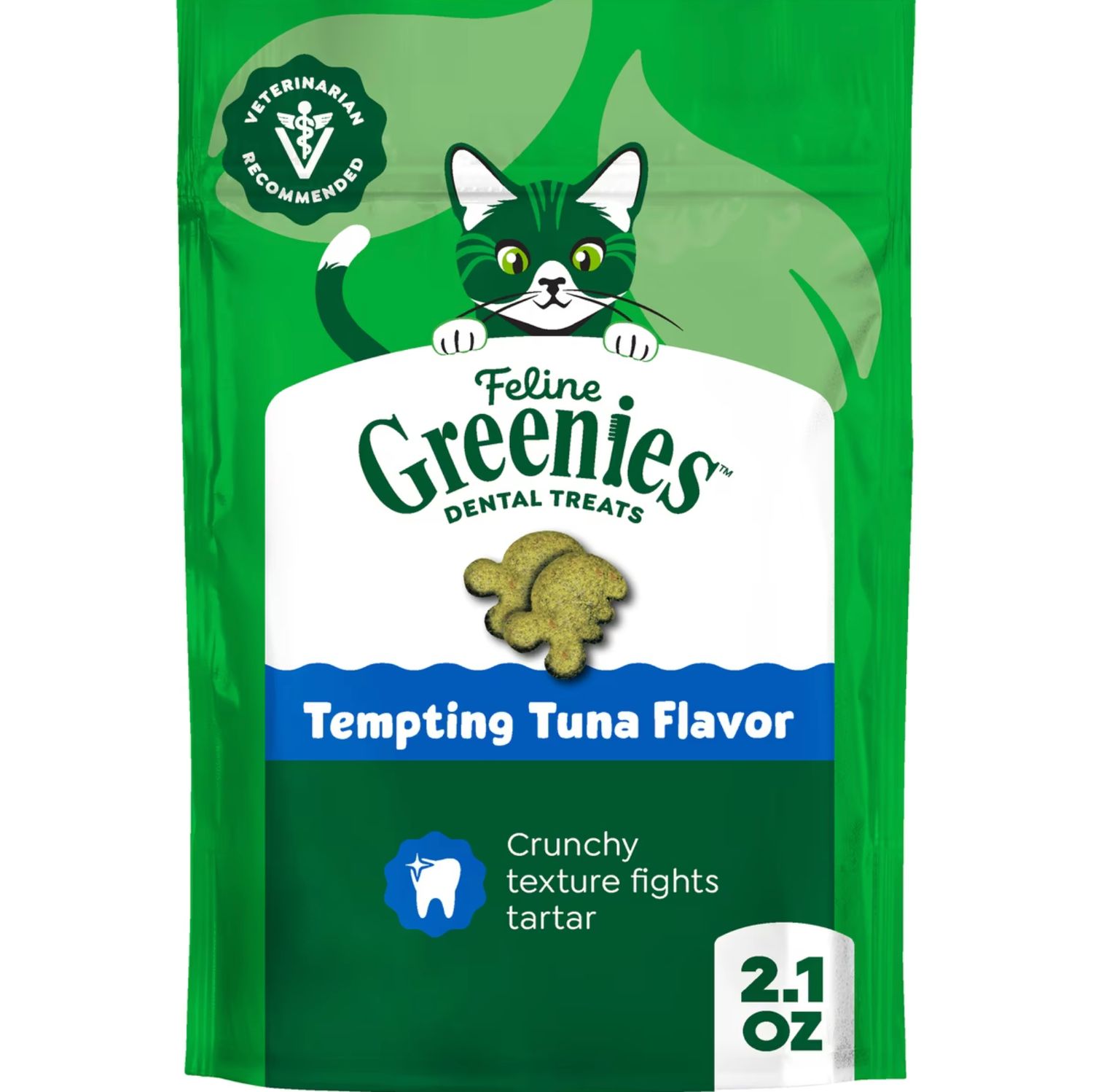 Greenies Cat Dental Treat Tuna 2.1oz