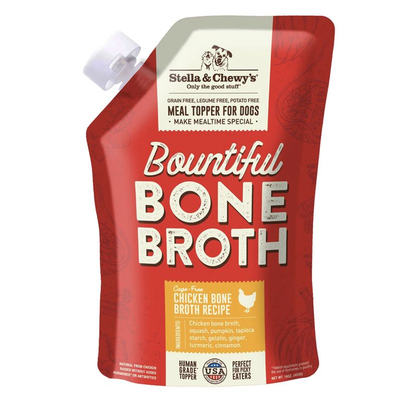 Stella &amp; Chewy's Dog Bone Broth Chicken 16oz