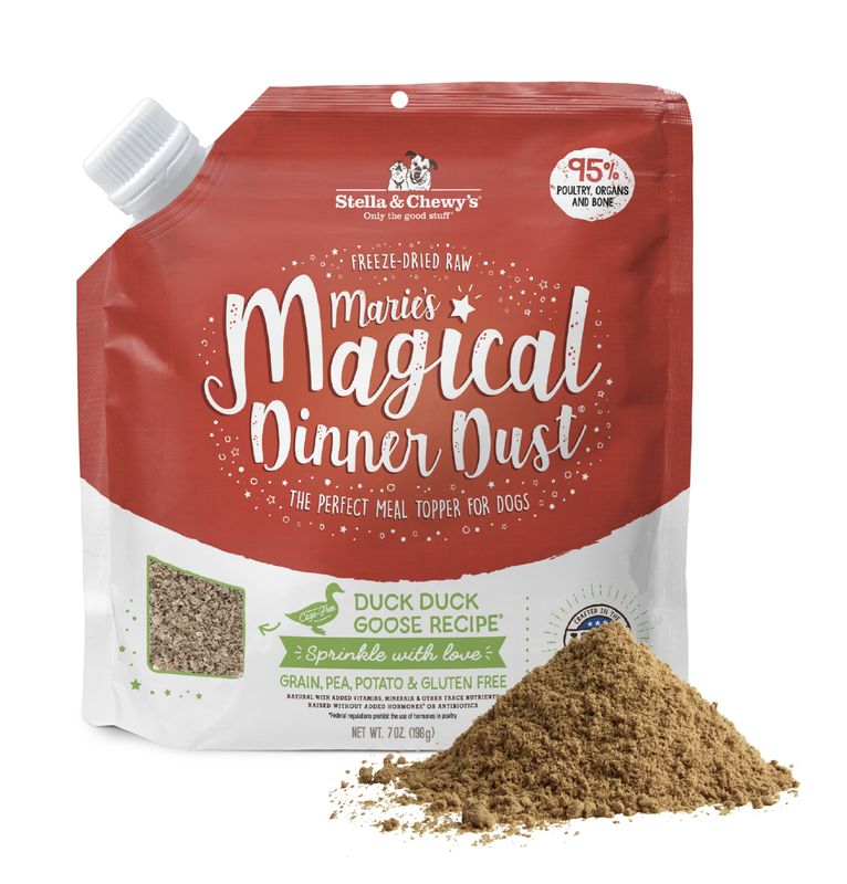 Stella &amp; Chewy's Dog Freeze-Dried Magical Dust Duck 7oz