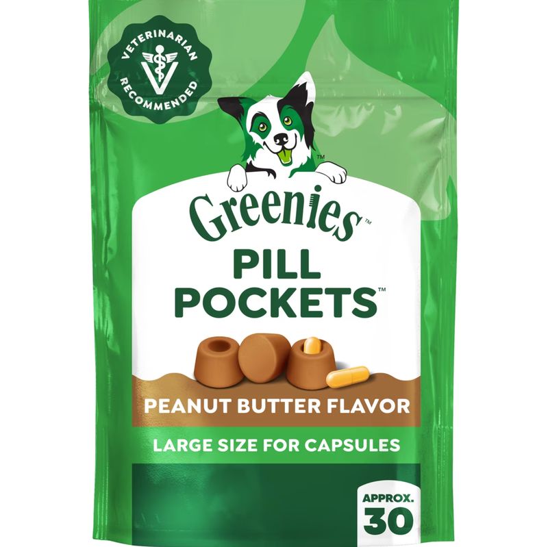 Greenies Dog Pill Pockets Peanut Butter