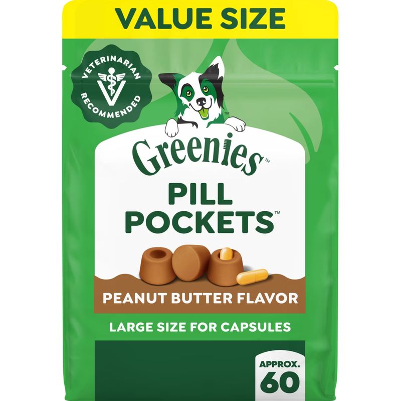 Greenies Dog Pill Pockets Peanut Butter