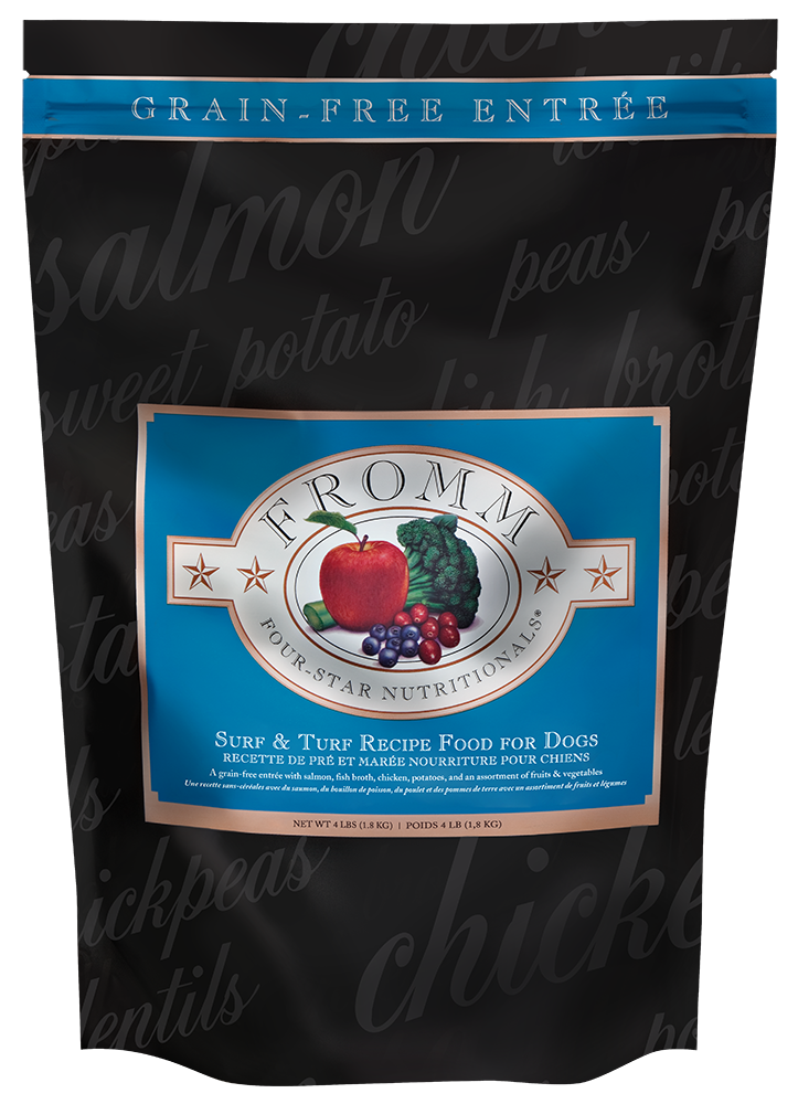 Fromm Dog 4 Star Surf &amp; Turf, Size: 4 lb