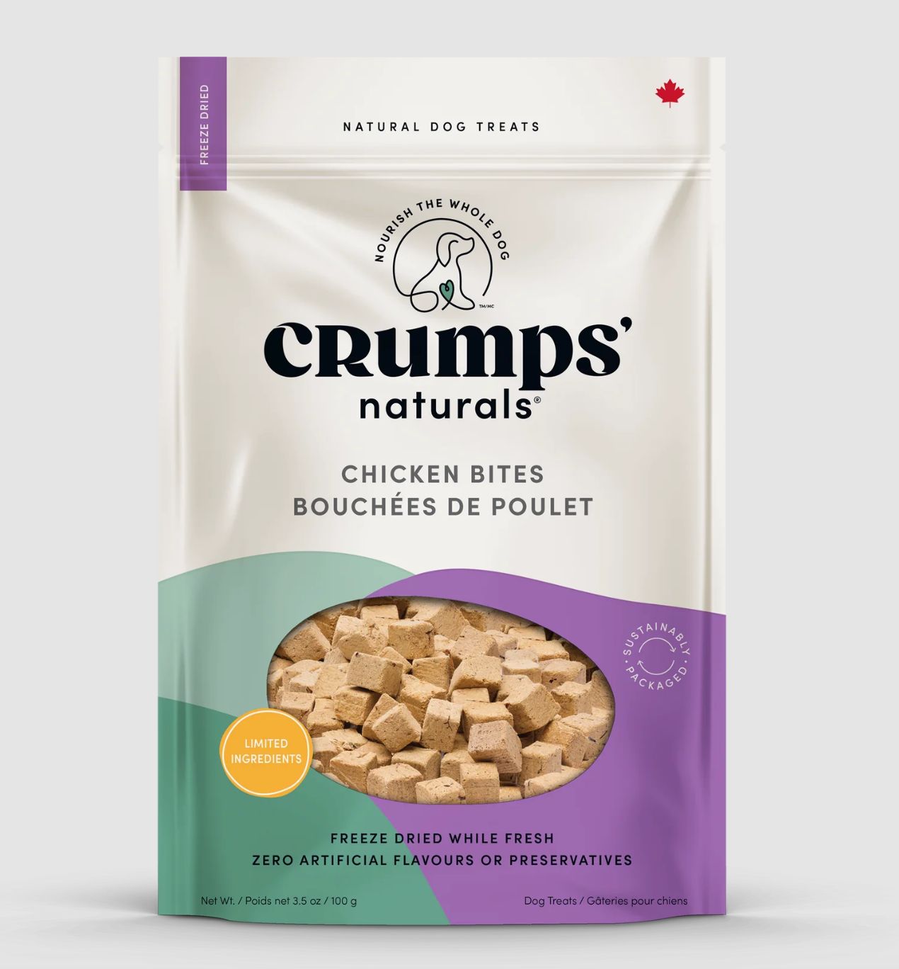 Crumps Dog Chicken Bites 3.5oz
