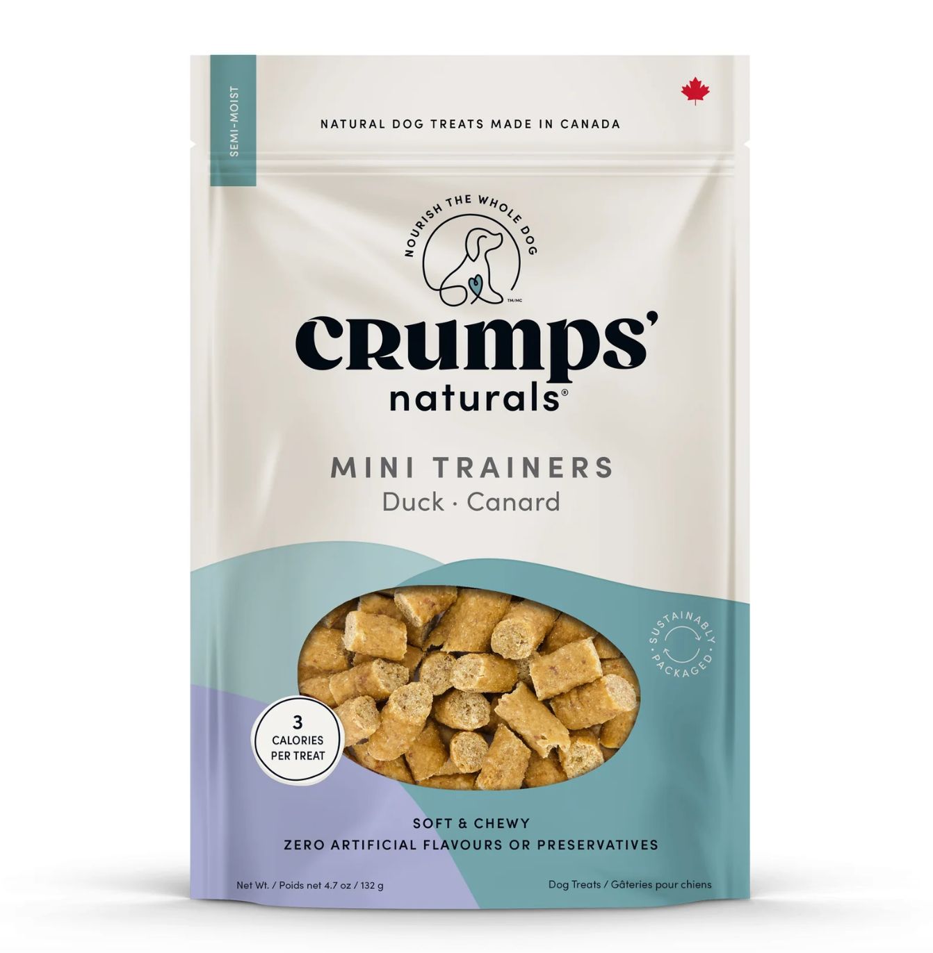 Crumps Dog Mini Trainers Duck 4.6oz