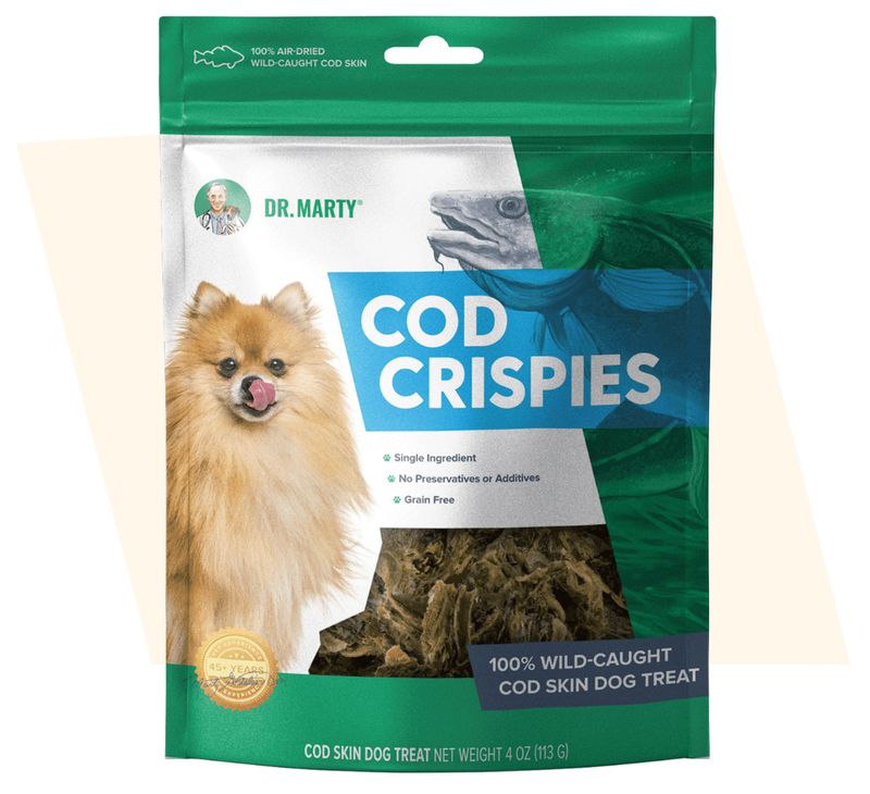 Dr. Marty Dog Treat Cod Crispies