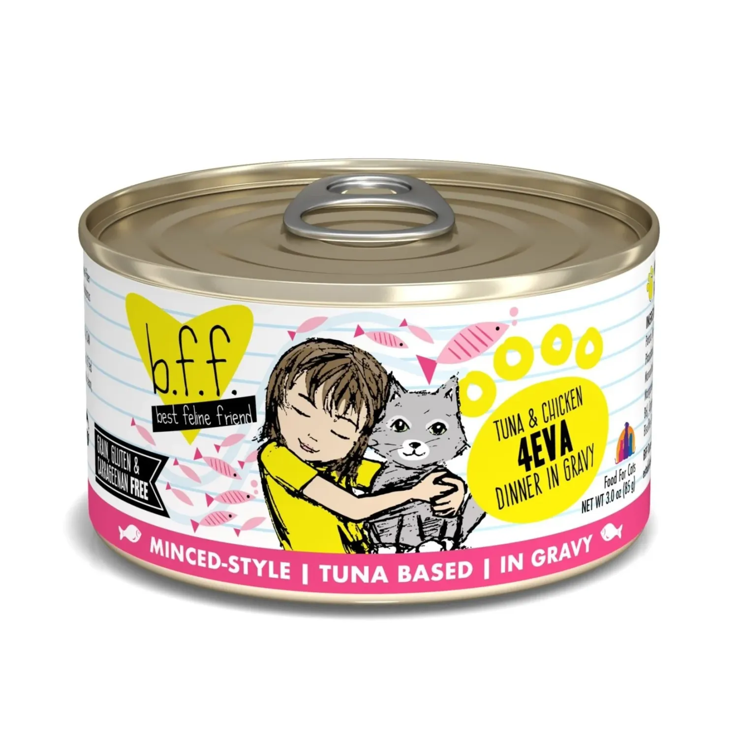 BFF Cat 4eva Tuna &amp; Chicken Can, Size: 3oz