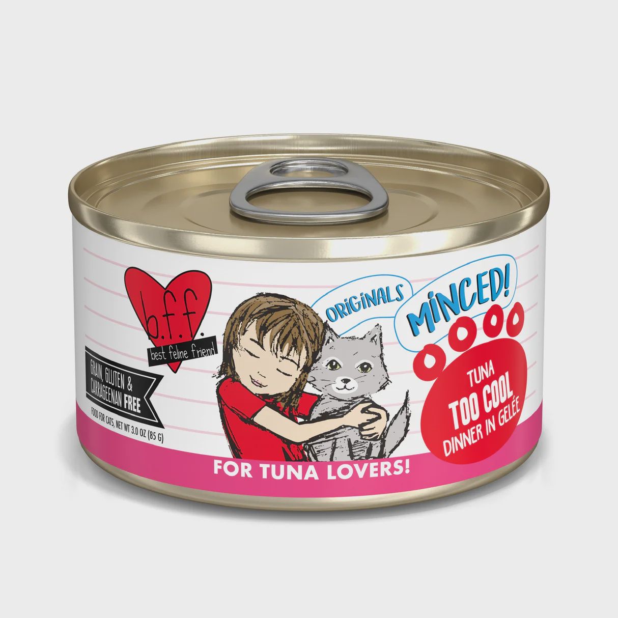 Weruva Cat BFF Too Cool Tuna Can, Size: 3oz