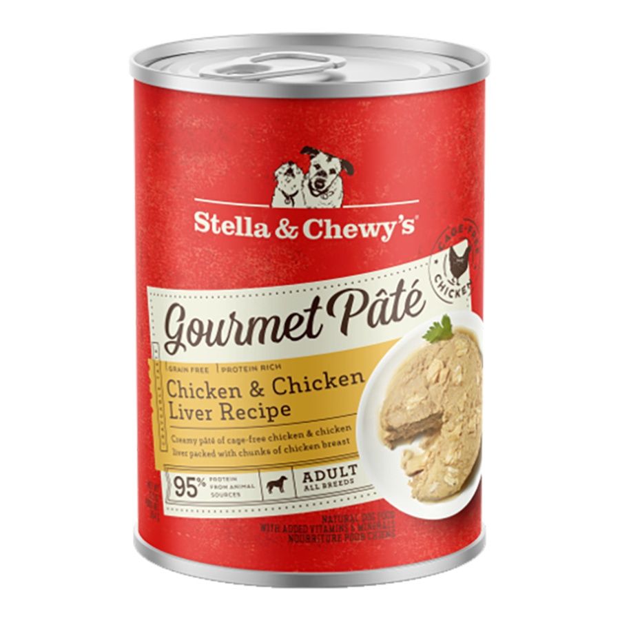 Stella &amp; Chewy's Dog Gourmet Pate Chicken &amp; Chicken Liver 12.5oz