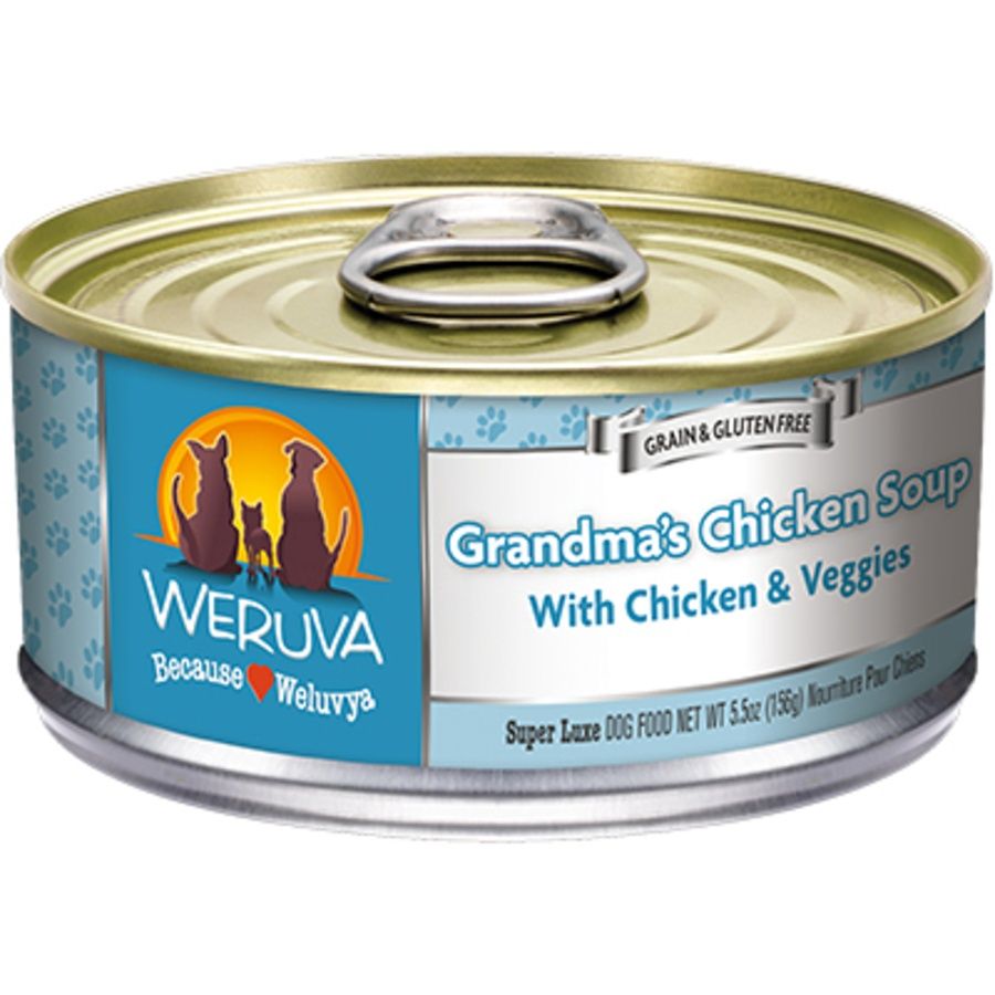 Weruva Dog Chicken Soup Can, Size: 5.5oz