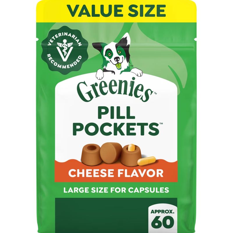 Greenies Dog Pill Pockets Cheese