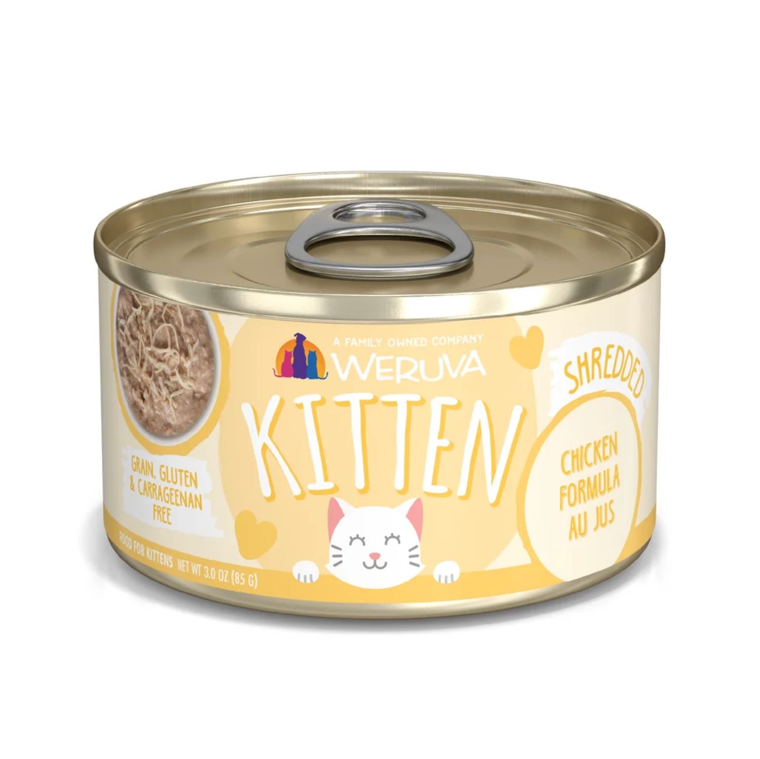 Weruva Cat Kitten Chicken Formula Au Jus 3oz