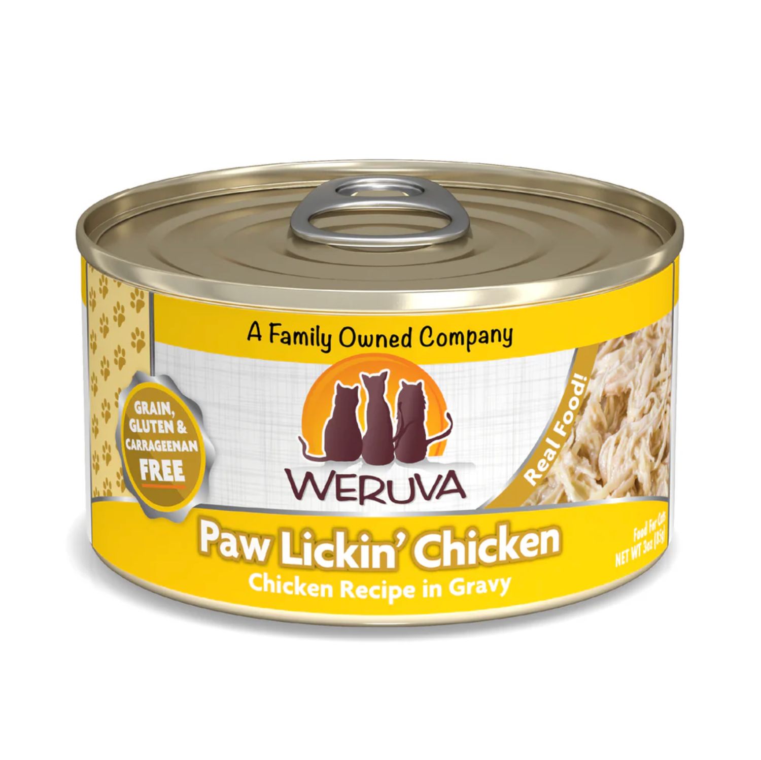 Weruva Cat Classic Paw Lickin' Chicken Breast in Gravy, Size: 3oz