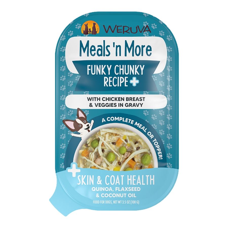 Weruva Dog Meals N More Funky Chunky Cup 3.5oz