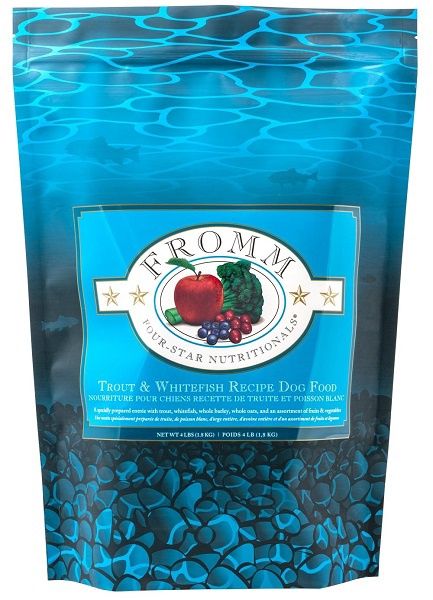 Fromm Dog 4 Star Trout &amp; Whitefish, Size: 4lb
