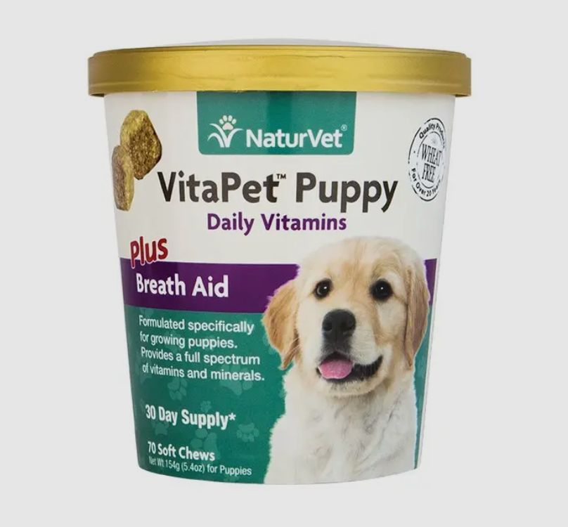 NaturVet VitaPet Puppy Daily Vitamins 70 Count