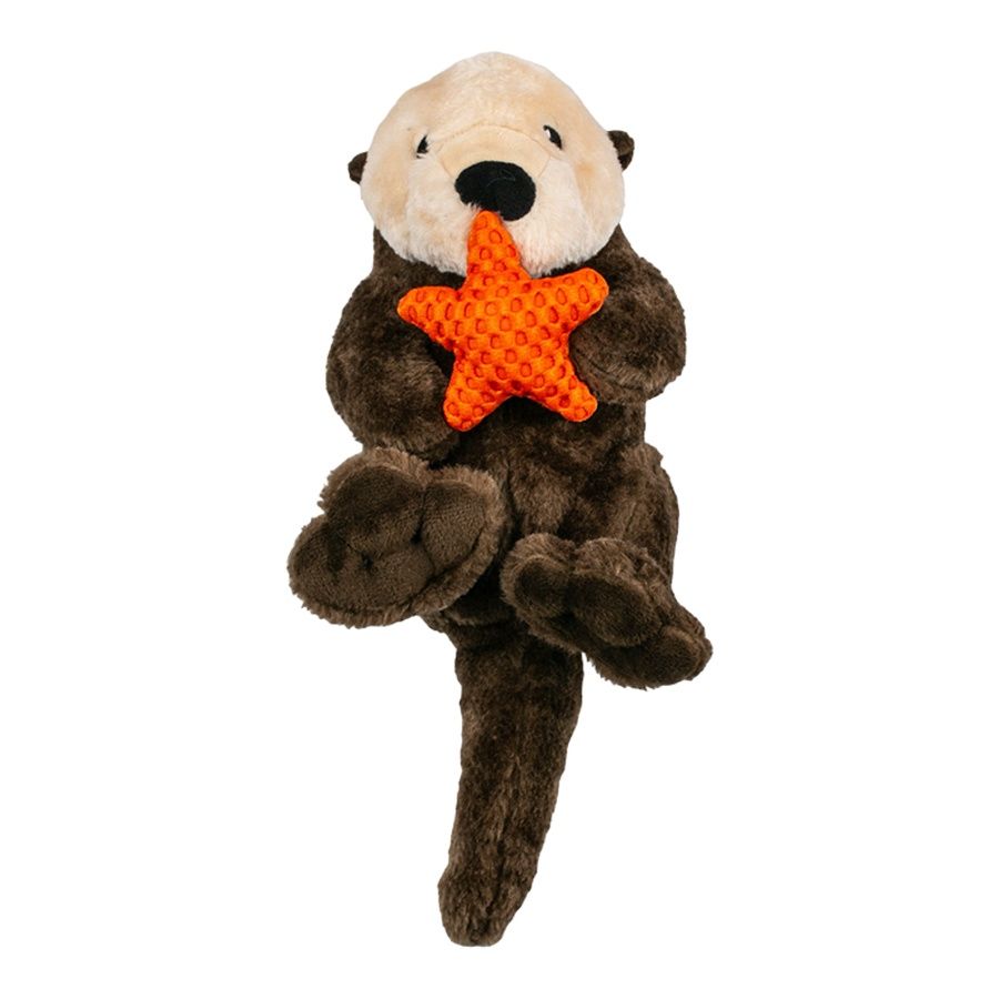 Tall Tails Dog Plush Rope Otter 13''