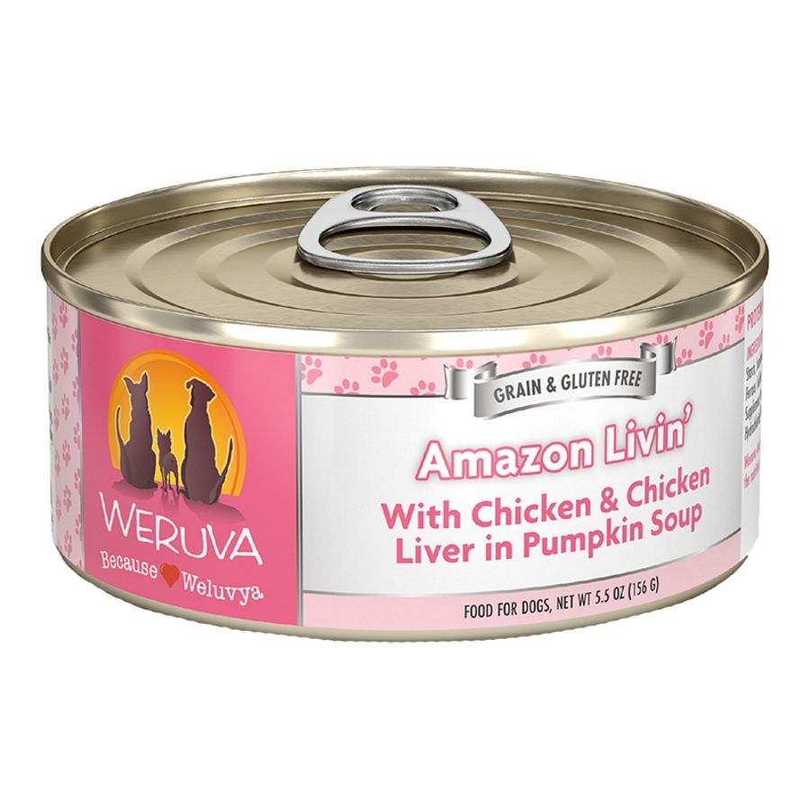 Weruva Dog Amazon Livin' Can, Size: 5.5oz