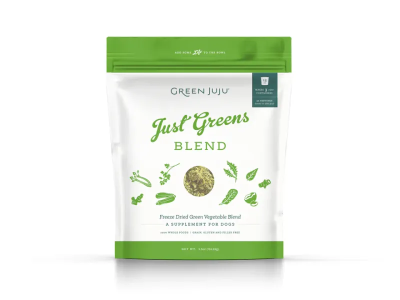 Green Juju Dog Freeze Dried Just Green Blend