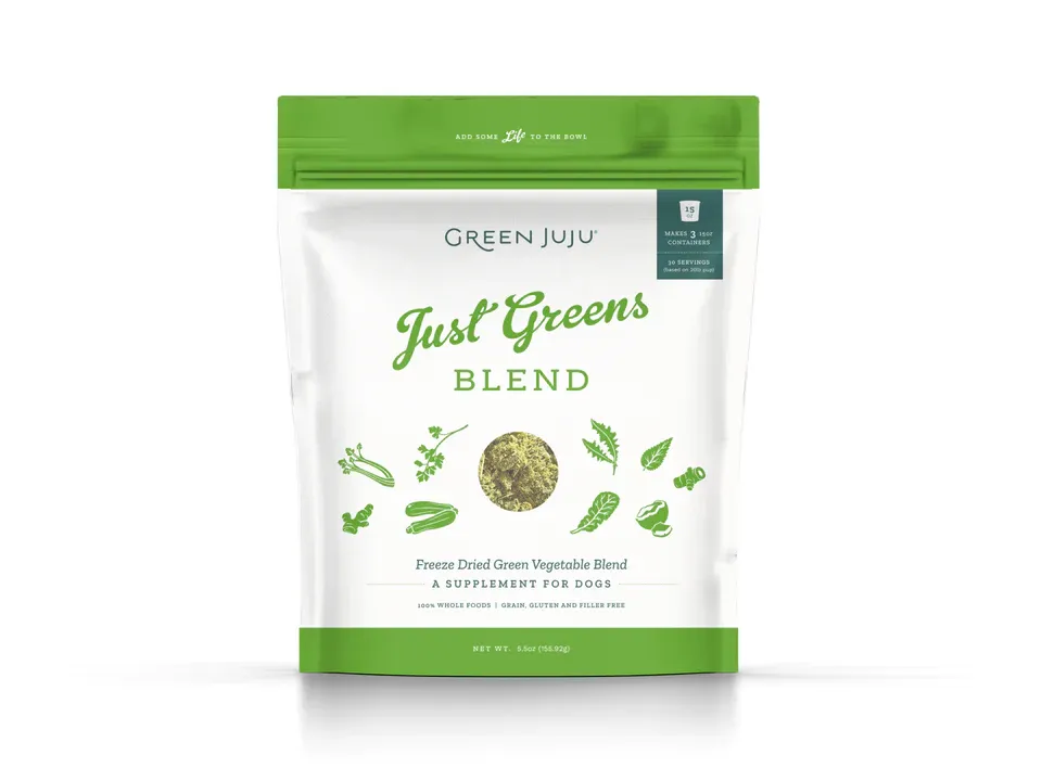 Green Juju Dog Freeze Dried Just Green Blend, Size: 5.5oz