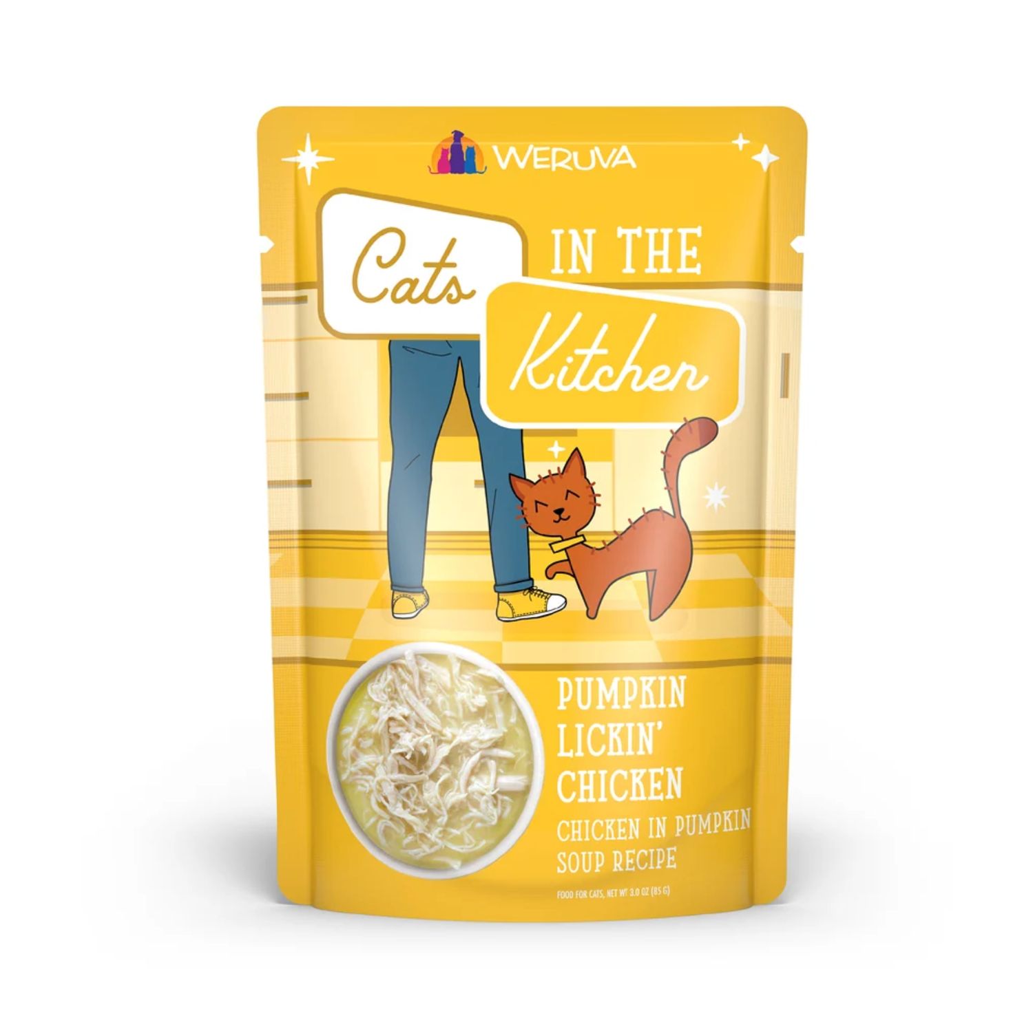 Weruva Cats in the Kitchen Pumpkin Lickin' Chicken 3oz Pouch