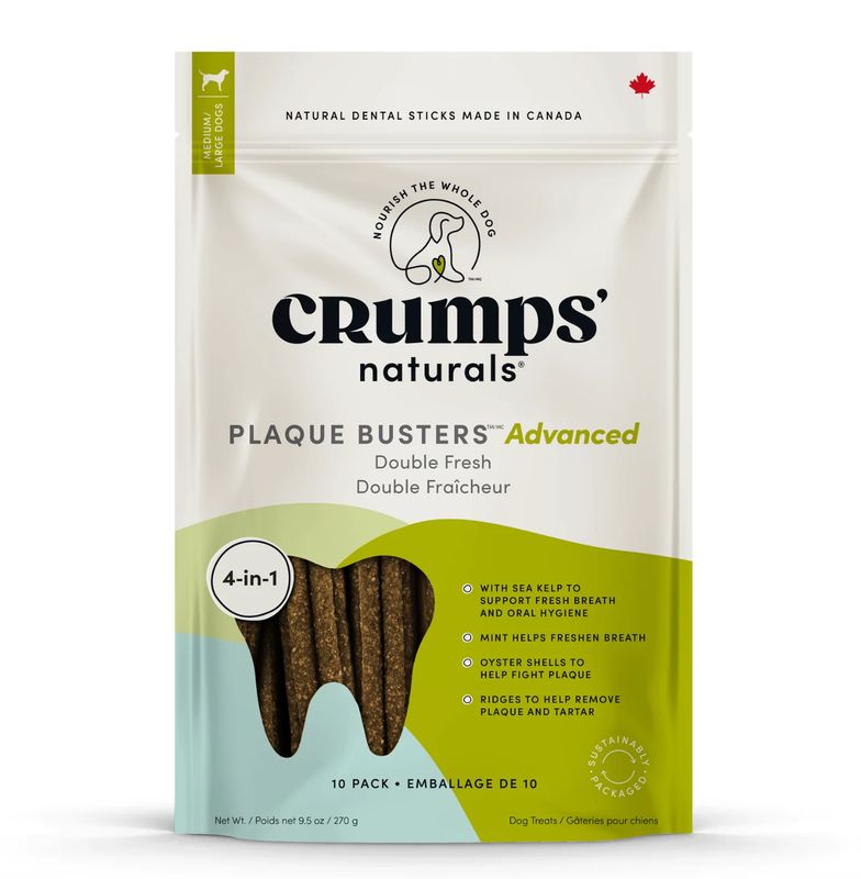 Crumps Dental Sticks Plaque Busters Advanced 9.5oz