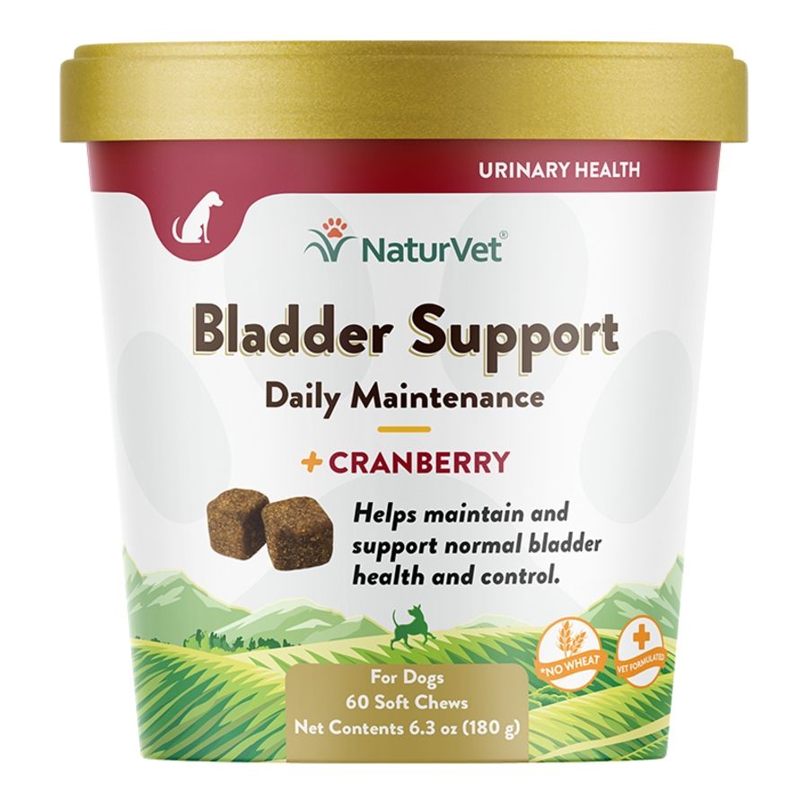 NaturVet Dog Bladder Support Chew 60 Count
