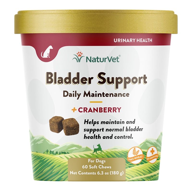 NaturVet Dog Bladder Support Chew 60 Count
