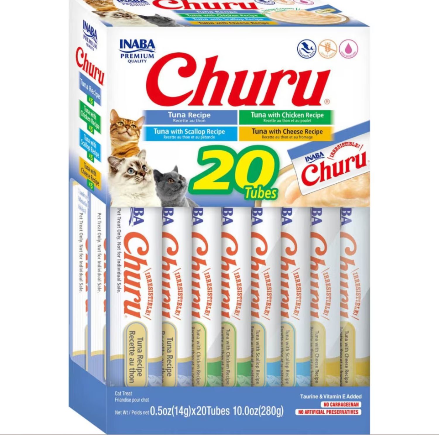 Inaba Churu Variety Box Tuna 5oz 20pk