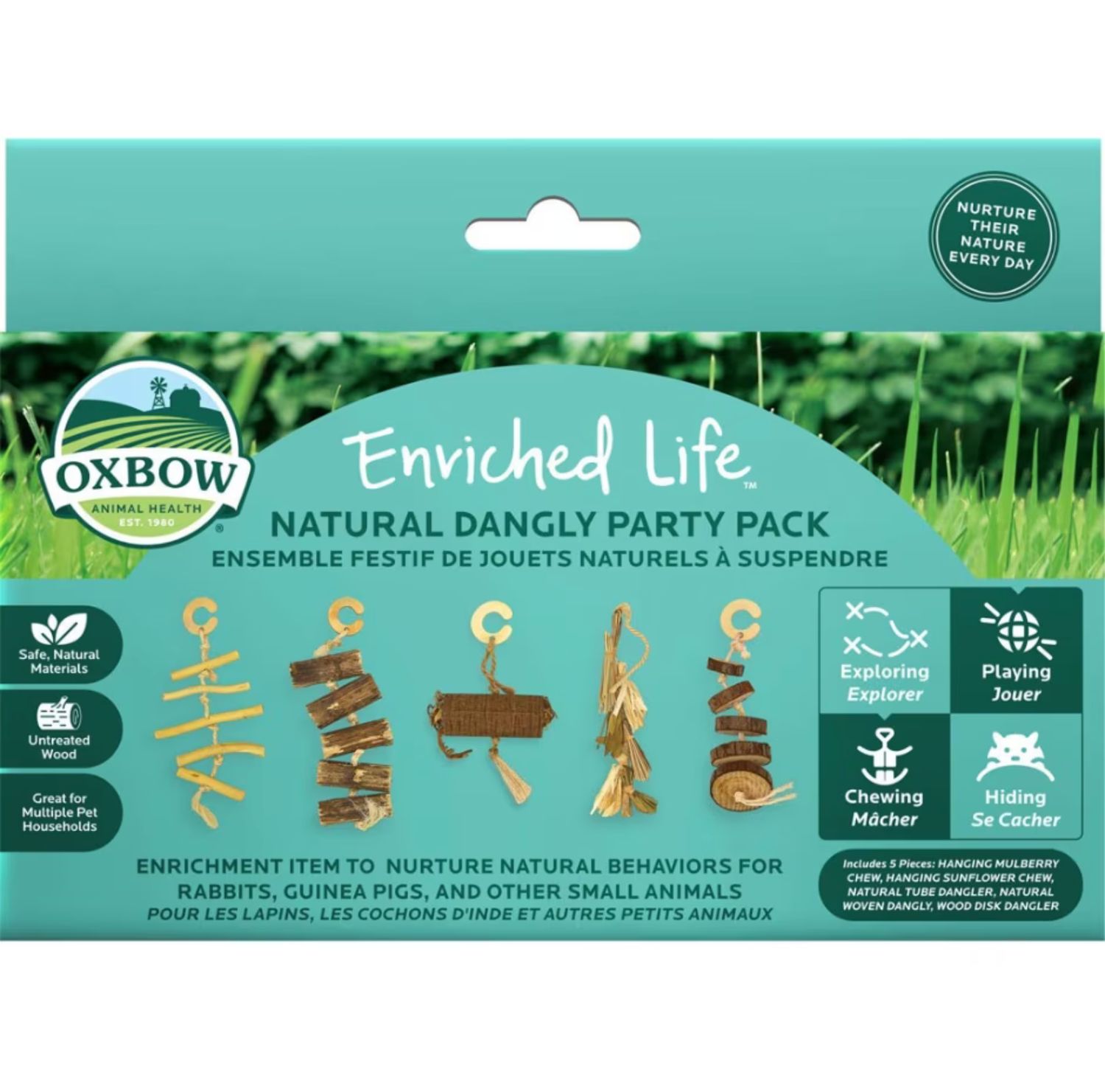 Oxbow Enriched Life Natural Dangly Party Pack