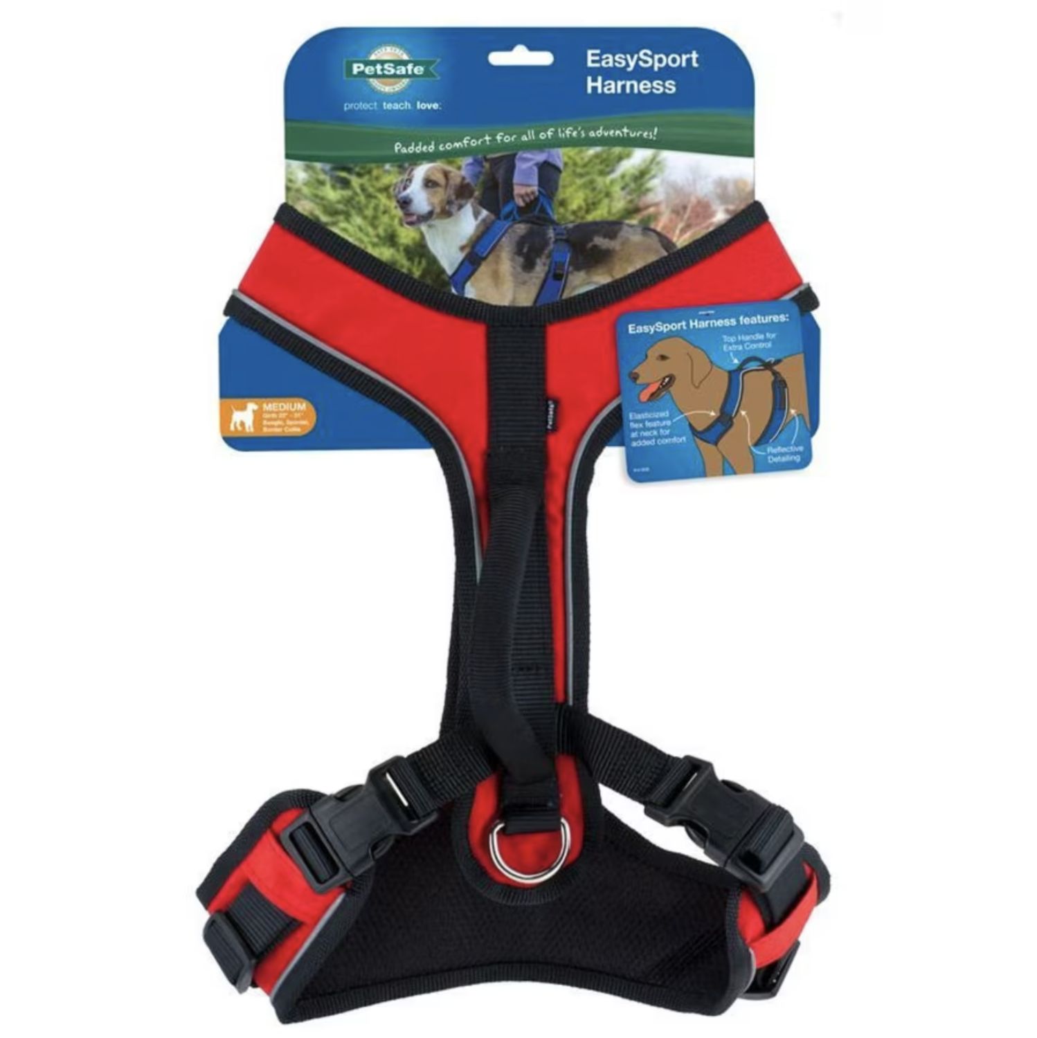 PetSafe Easysport Dog Harness Red, Size: Extra Small