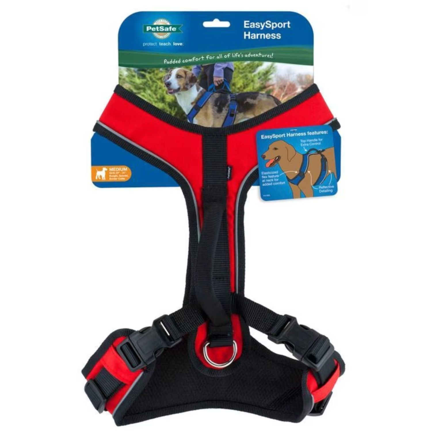 PetSafe Easysport Dog Harness Red, Size: Extra Small