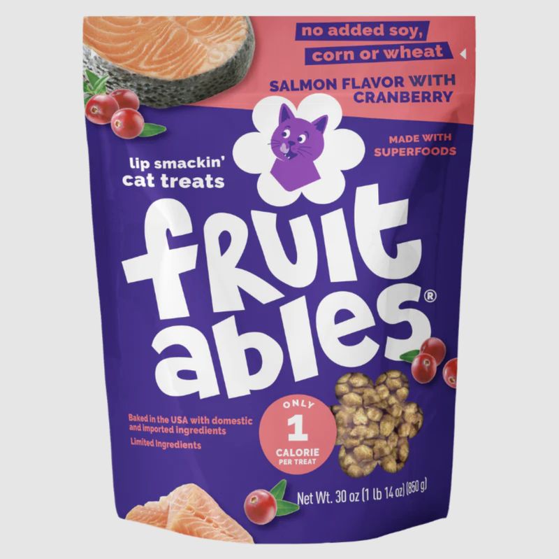 Fruitables Cat Treats Salmon &amp; Cranberry 2.5oz