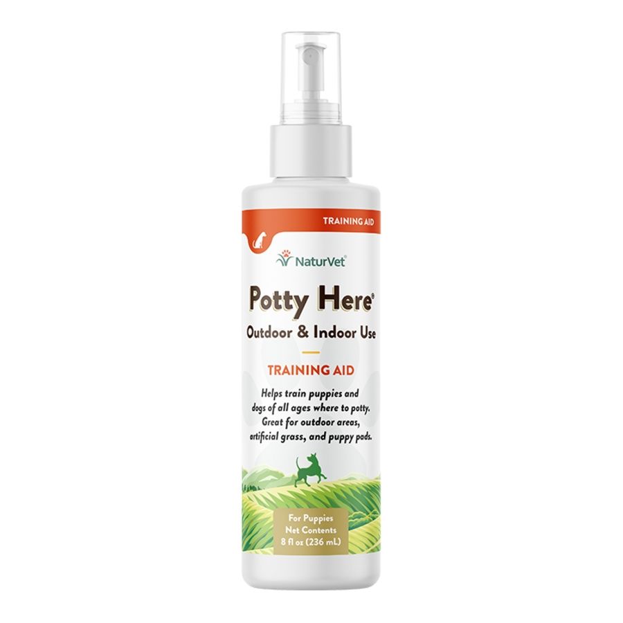 NaturVet Dog Potty Here Spray 8oz