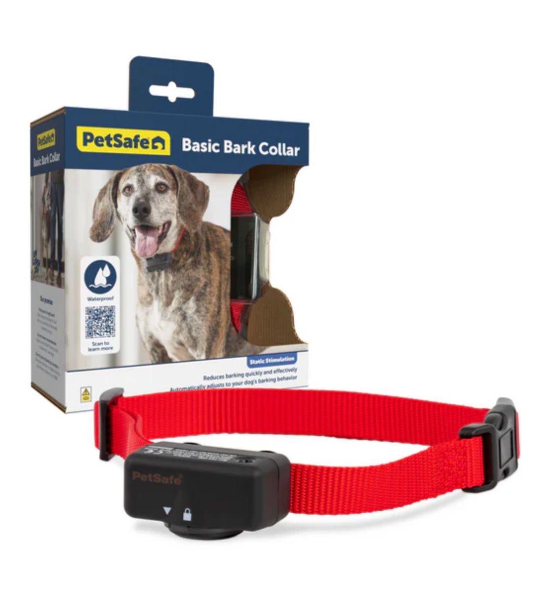 PetSafe Basic Bark Control Collar Red