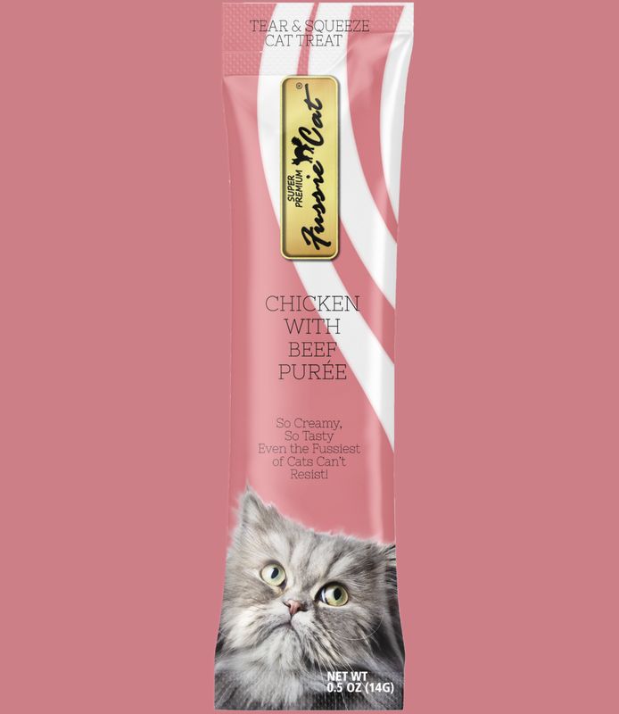 Fussie Cat Puree Chicken &amp; Beef