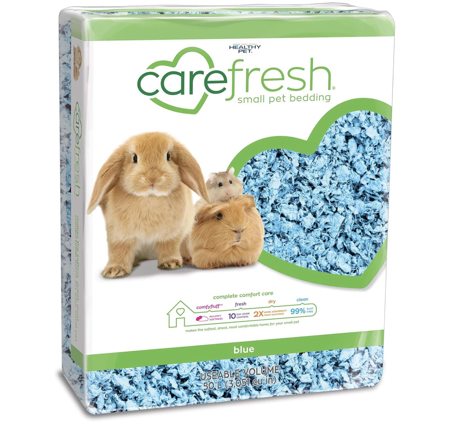 Carefresh Small Pet Bedding Blue, Size: 10L