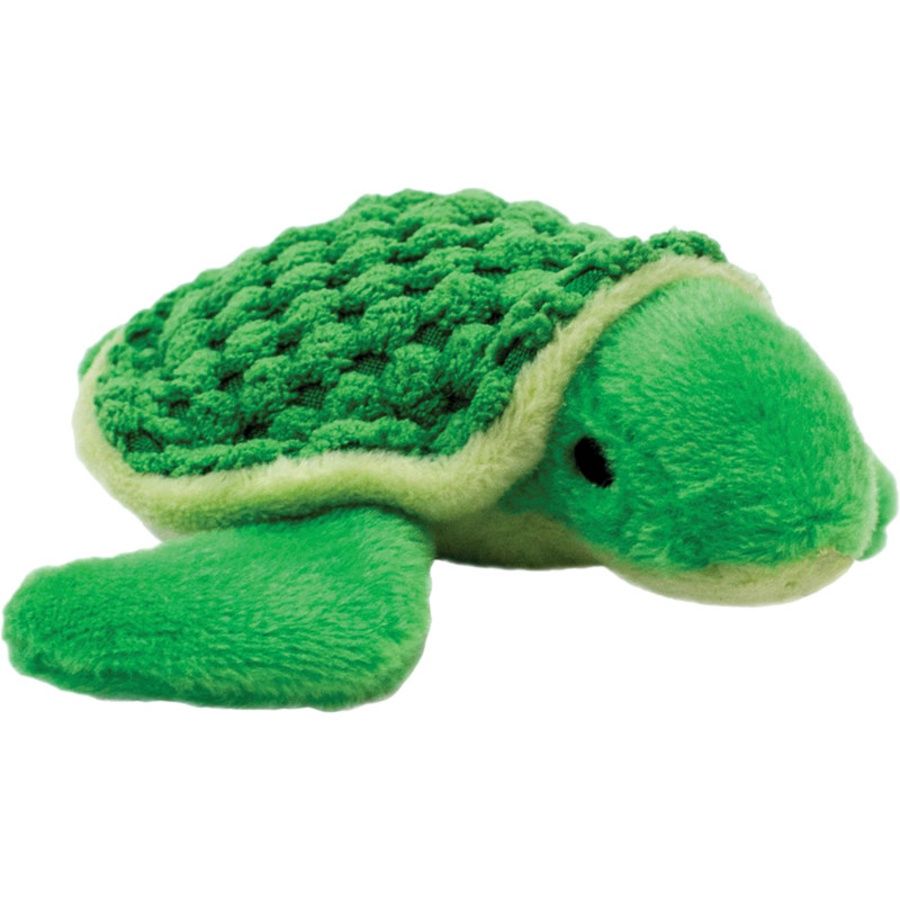 Tall Tails Dog Plush Squeaker Turtle 4''