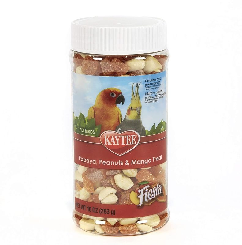 Kaytee Fiesta Papaya, Peanuts and Mango Treat for Pet Birds 10oz