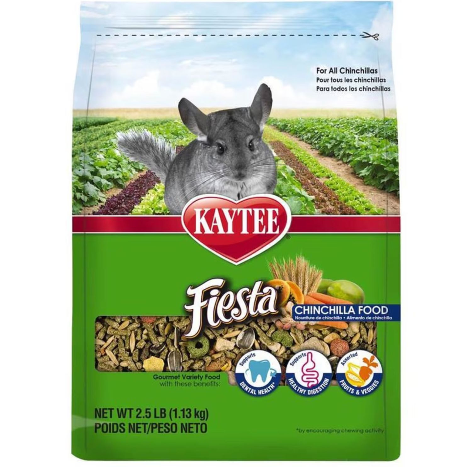 Kaytee Fiesta Chinchilla Food 2.5lb