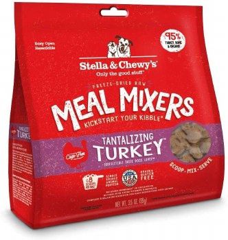 Stella &amp; Chewy's Dog Freeze-Dried Meal-Mixers Turkey, Size: 3.5oz