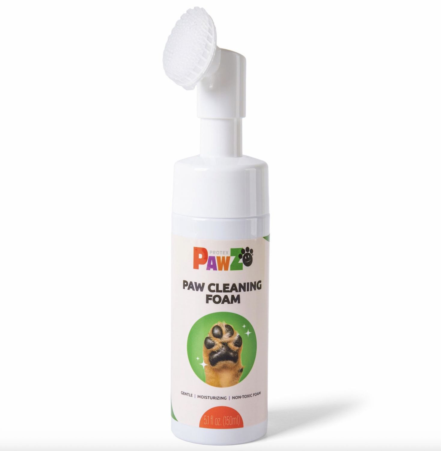 Pawz Dog Foaming Paw Cleanser With Brush
