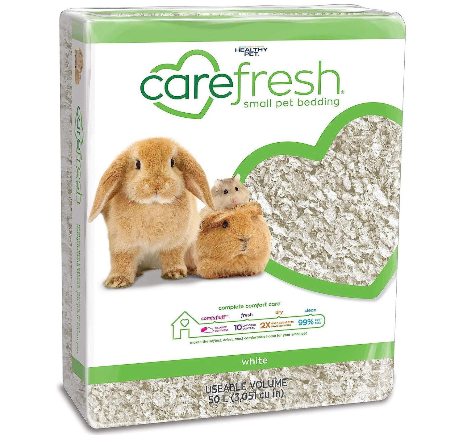 Carefresh Small Pet Bedding White, Size: 23L