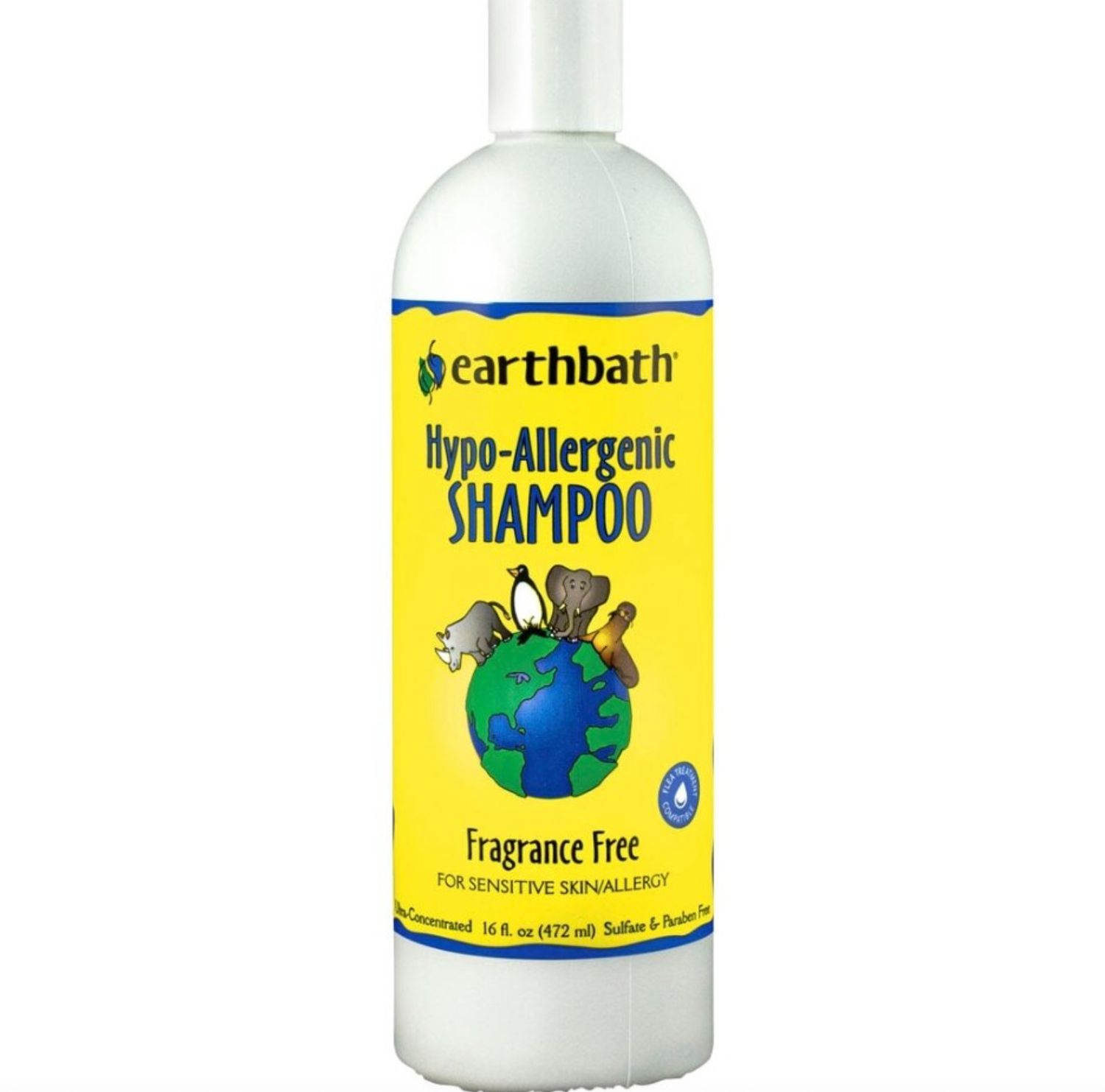 Earthbath Hypoallergenic Pet Shampoo 16oz