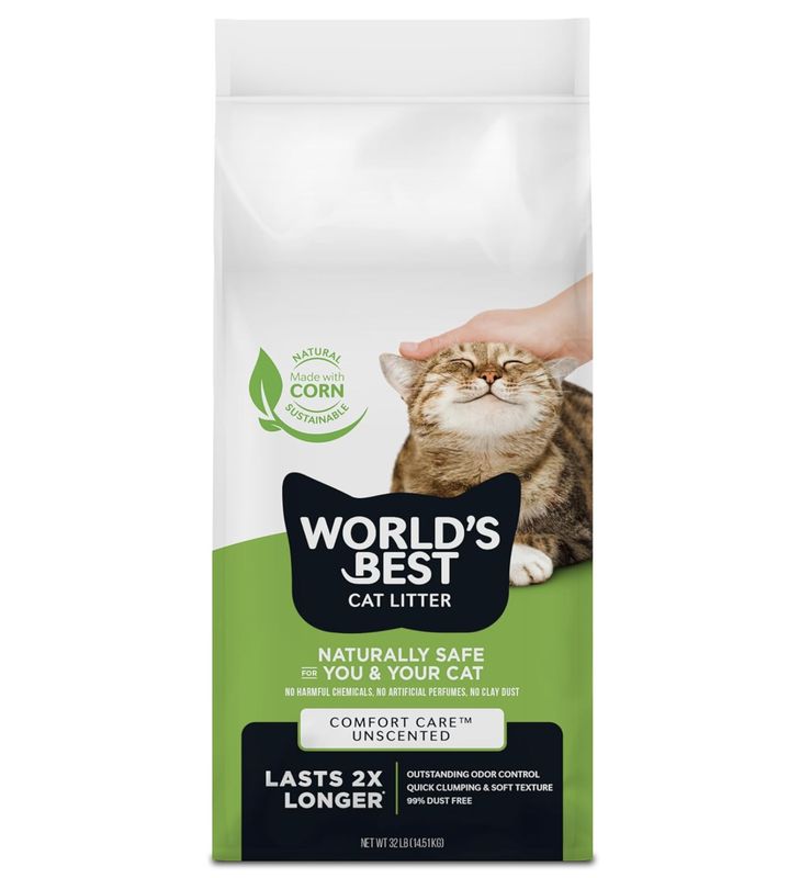 World's Best Original Unscented Cat Litter