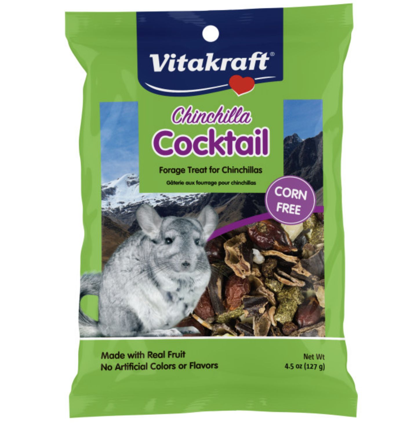 Vitakraft Chinchilla Cocktail Treat 4.5oz