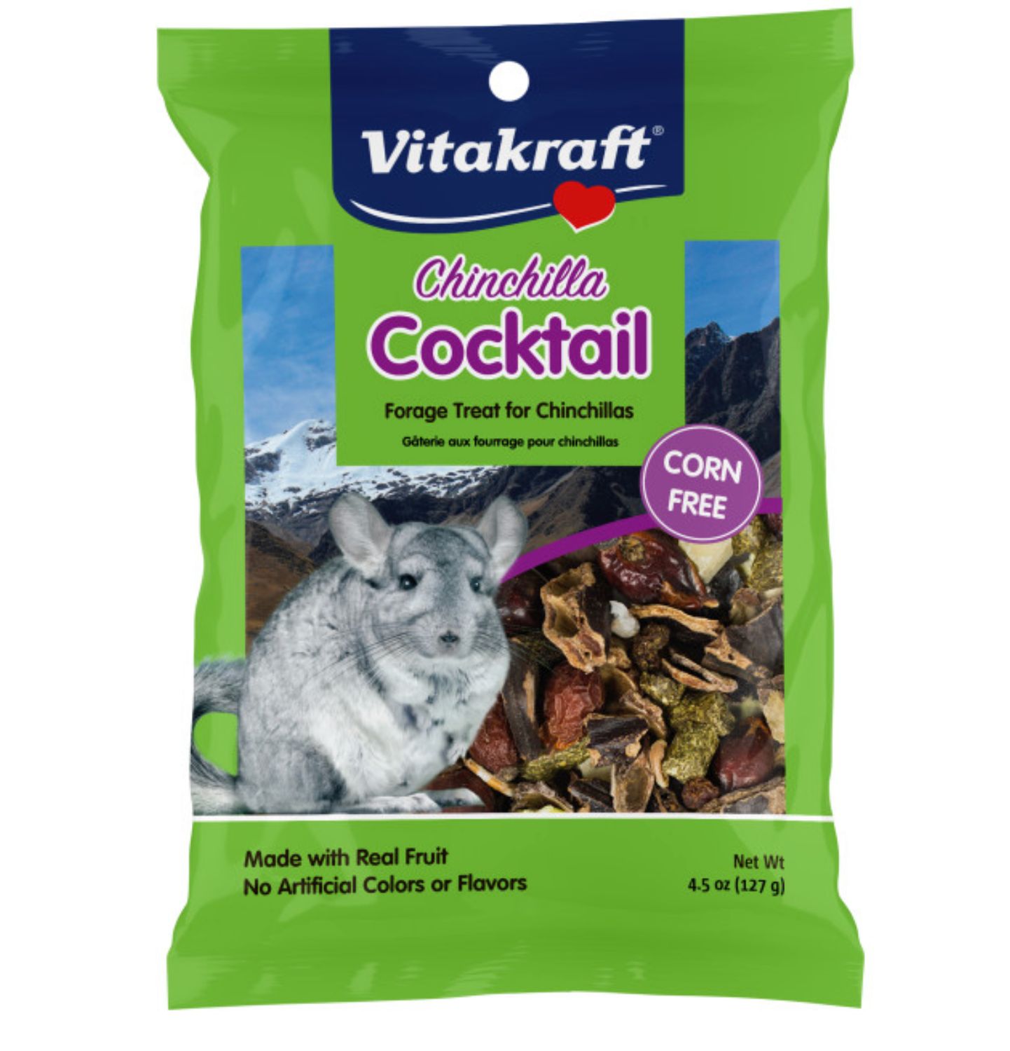 Vitakraft Chinchilla Cocktail Treat 4.5oz