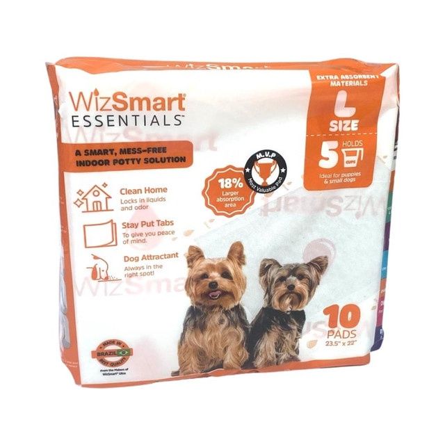 WizSmart Dog Essentials Pads Large, Amount: 10ct